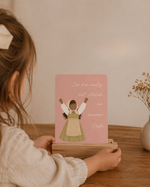 Islamische Affirmationskarten Set mit Holzständer