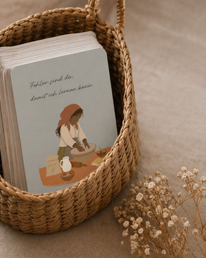 Islamische Affirmationskarten Set mit Holzständer